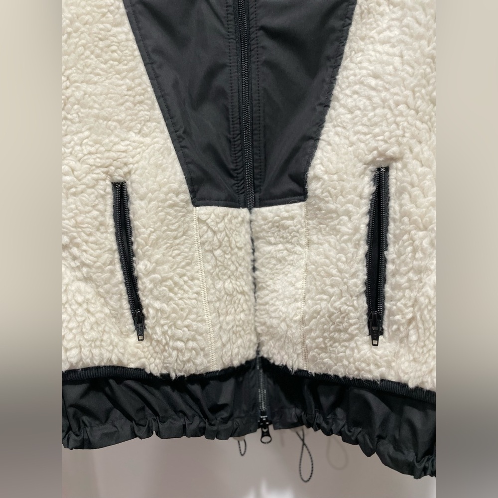 3.1 Phillip Lim Cropped Sherpa Bomber Jacket Size XS - Picture 10 of 10